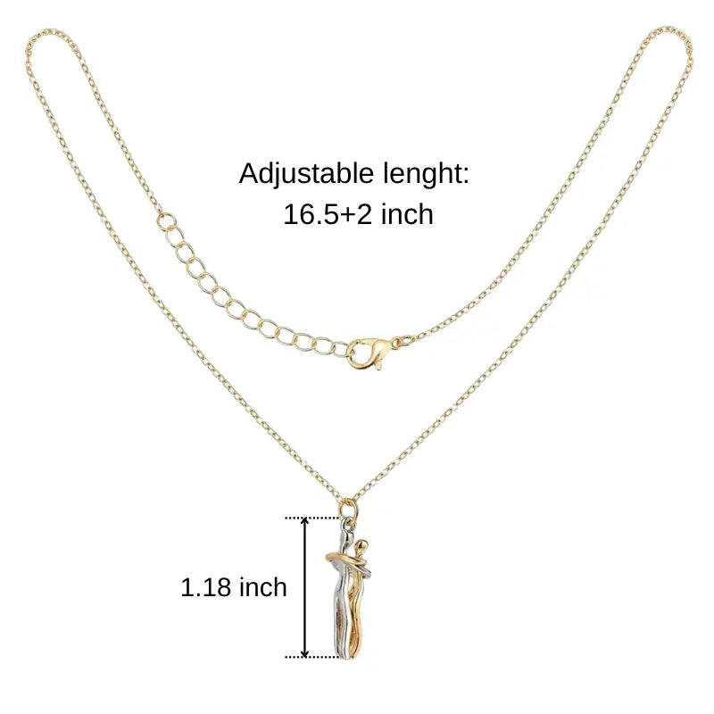Hug Necklace + FREE Message Card & Gift Box CZTICLE®