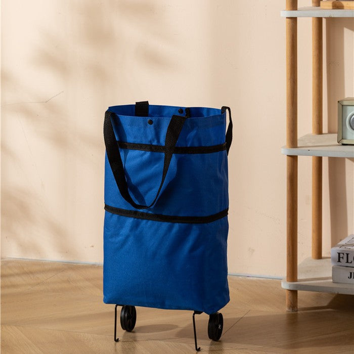 ❤Last Day 70% OFF🛒Ivosoma® Foldable 2-in-1 Rolling Shopping Bag🌊