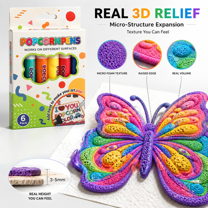 💡Save 50% by ordering today丨IEY® 3D Relief Art Pen – Turn Flat Drawings Into Touchable 3D Art🪄