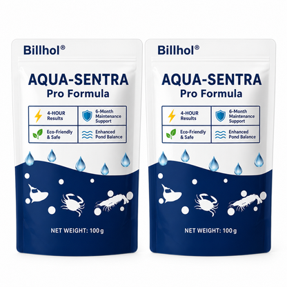 Billhol® Aqua-Sentra Pro Formula– End Algae Nightmares, Restore Your Pond’s Beauty Fast!🔴