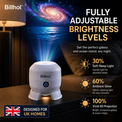 🔥Last day 70%off丨Billhol® Night Light Projector — Smart 5D Holographic Starry Sky & Ocean Projector 🐦‍🔥