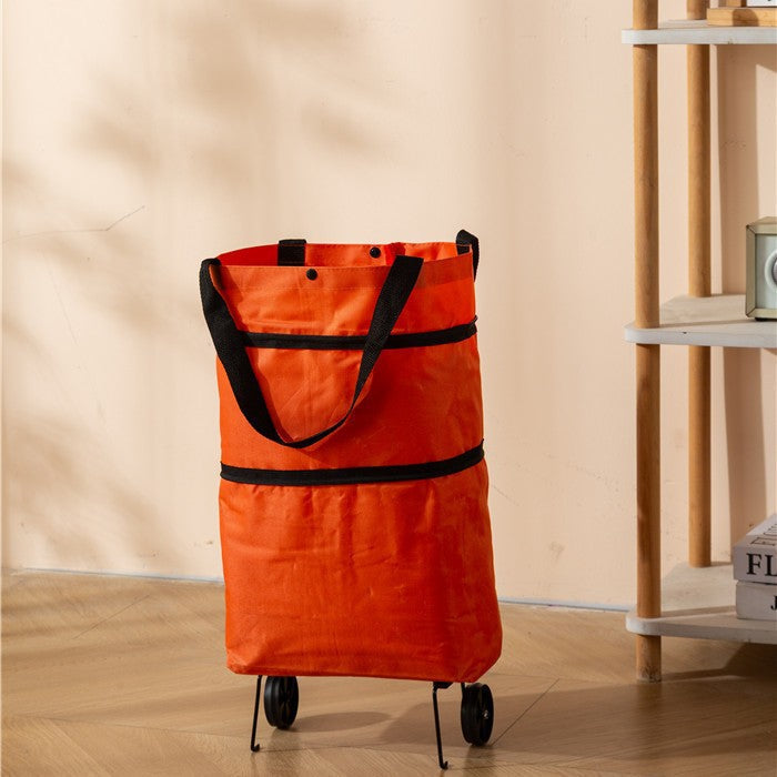 ❤Last Day 70% OFF🛒Ivosoma® Foldable 2-in-1 Rolling Shopping Bag🌊