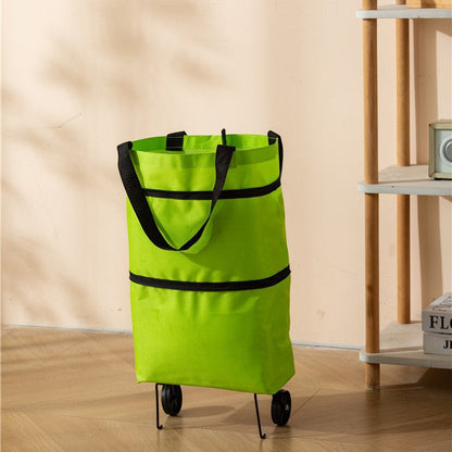 ❤Last Day 70% OFF🛒Ivosoma® Foldable 2-in-1 Rolling Shopping Bag🌊