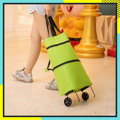 ❤Last Day 70% OFF🛒Ivosoma® Foldable 2-in-1 Rolling Shopping Bag🌊
